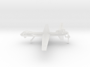 General Atomics MQ-9 Reaper in Clear Ultra Fine Detail Plastic: 6mm