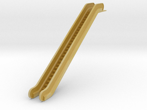 HO Escalator H71.4mm in Tan Fine Detail Plastic