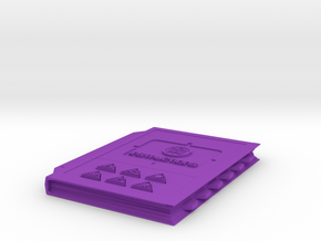 The Greatest American Hero Lost Instruction Book in Purple Smooth Versatile Plastic