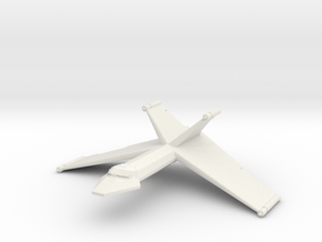 SW300-GDAC003 Cutthroat Heavy Bomber in White Natural Versatile Plastic