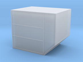 H0 LD-3 Air Cargo Container 1:87 in Clear Ultra Fine Detail Plastic