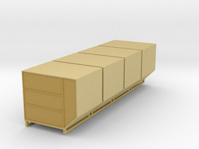 1:72 LD-3 Air Cargo Container 4pc in Tan Fine Detail Plastic