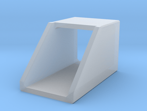 N/H0 Box Culvert Headwall (size 1) in Clear Ultra Fine Detail Plastic