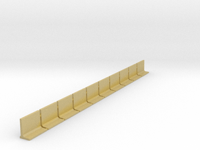 N Scale Retaining Walls 1500mm 10pc in Tan Fine Detail Plastic