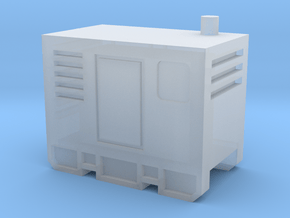 N Scale Mobile Diesel Generator in Clear Ultra Fine Detail Plastic