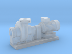 Centrifugal Pump #2 (Size 2) in Clear Ultra Fine Detail Plastic