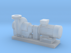Centrifugal Pump #2 (Size 1) in Clear Ultra Fine Detail Plastic