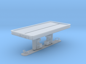 N Scale Shell Station in Clear Ultra Fine Detail Plastic