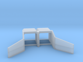 N Scale Culvert At 17 Mile Road in Clear Ultra Fine Detail Plastic