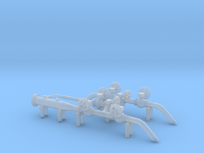 O Scale Pig Launcher in Clear Ultra Fine Detail Plastic