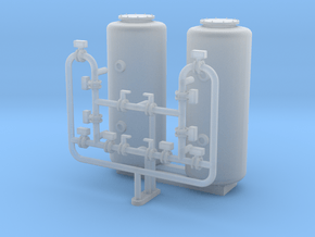 N Scale Sand Filter in Clear Ultra Fine Detail Plastic