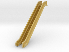 HO Escalator H61mm in Tan Fine Detail Plastic