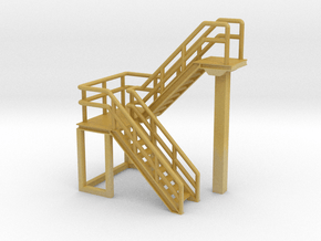 1:50 Staircase 76mm in Tan Fine Detail Plastic