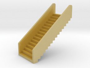 N Scale Stairs H20 in Tan Fine Detail Plastic