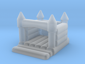 N Scale Bouncing Castle in Clear Ultra Fine Detail Plastic