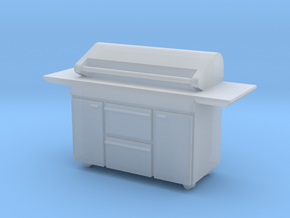 1:64 Barbecue BBQ in Clear Ultra Fine Detail Plastic
