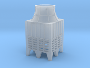 N Scale Industrial Chiller in Clear Ultra Fine Detail Plastic