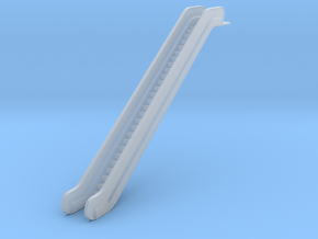 HO Escalator H71.4mm in Clear Ultra Fine Detail Plastic