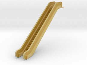 HO Escalator H55.8mm in Tan Fine Detail Plastic