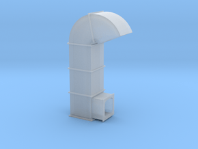 HO Scale Ventilation Duct in Clear Ultra Fine Detail Plastic