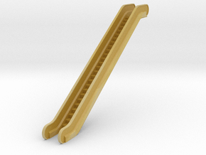 HO Escalator H68mm in Tan Fine Detail Plastic