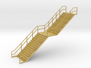 HO Stairs H68 in Tan Fine Detail Plastic