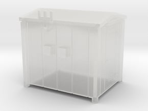 N Scale Relay Shed 1 in Clear Ultra Fine Detail Plastic