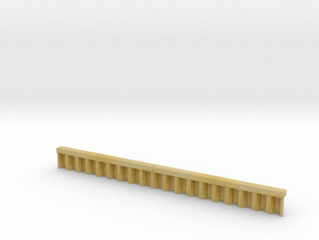 N Scale Sheet Piling Quay Wall H13 L142.5 in Tan Fine Detail Plastic