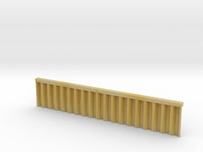 N Scale Sheet Piling Quay Wall H28 L142.5 in Tan Fine Detail Plastic