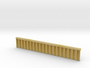 N Scale Sheet Piling Quay Wall H23 L142.5 in Tan Fine Detail Plastic