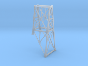 N Bitch Creek Trestle Slope Support H133/75 in Clear Ultra Fine Detail Plastic