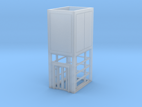N Scale Station Platform Elevator H47 no cage in Clear Ultra Fine Detail Plastic