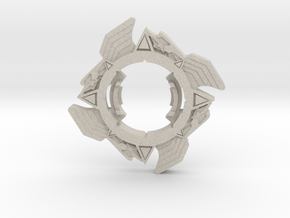 Beyblade Apollon | Plastic Gen Attack Ring in Natural Sandstone