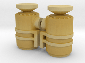 1/64th Scale Air Cleaner set  in Tan Fine Detail Plastic