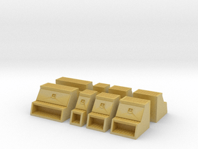 1/64th Saddle frame toolbox builders pack of 8 in Tan Fine Detail Plastic