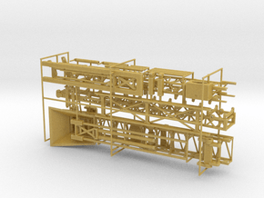 1/50th 80 foot Folding boom Conveyor in Tan Fine Detail Plastic
