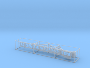 1/64th 36 foot material conveyor in Clear Ultra Fine Detail Plastic