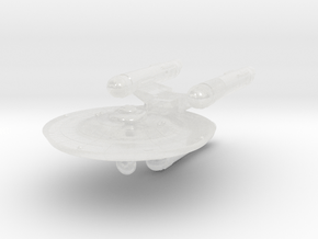 3125 Scale Federation Command War Destroyer WEM in Clear Ultra Fine Detail Plastic