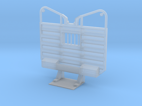 1/32 Detailed Waffle type Cab Guard Headache Rack in Clear Ultra Fine Detail Plastic