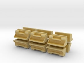 1/64th 36" Kenworth Step toolbox, builders pack 12 in Tan Fine Detail Plastic
