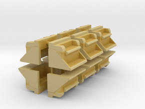 1/64th 24" Kenworth Step Toolbox builders pack 12 in Tan Fine Detail Plastic