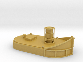 1/87th Nelson Log Bronc aka Boom tender tug boat in Tan Fine Detail Plastic