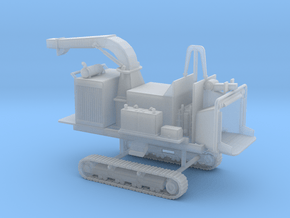 1/64th Tracked Mobile Chipper in Clear Ultra Fine Detail Plastic