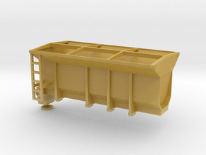 1/87th Tow Plow Sand Box  in Tan Fine Detail Plastic