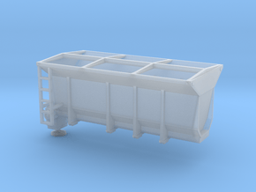 1/50th Tow Plow Sand Box in Clear Ultra Fine Detail Plastic