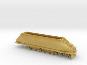 1/64th 40' Hopper Bottom trailer sugar beets etc. in Tan Fine Detail Plastic