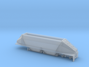 1/64th 40' Hopper Bottom trailer sugar beets etc. in Clear Ultra Fine Detail Plastic