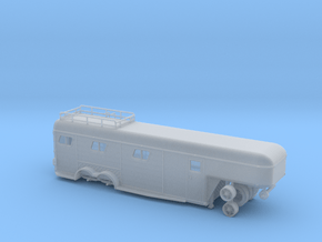 1/64th Vintage type 1950's Horse Trailer  in Clear Ultra Fine Detail Plastic