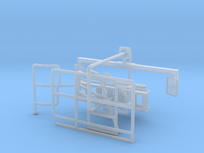 STS 12 Rail and Ladder Detail Kit in Clear Ultra Fine Detail Plastic
