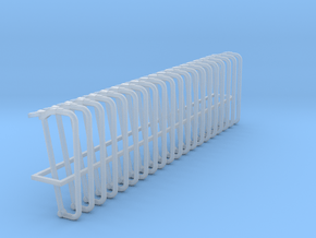 Stanchion 1 (20) in Clear Ultra Fine Detail Plastic